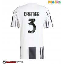 Moške Nogometnih dresov Juventus Gleison Bremer #3 Domači 2025-26 Kratki rokavi